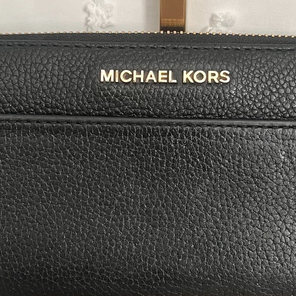 Michael Kors Black Leather Wallet